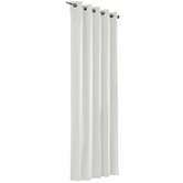 Odyssey Fabrics Alyssa White Blockout Eyelet Curtains