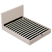 Chiswick Living Evandale Upholstered Gas Lift Storage Bed Frame