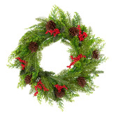 Chiswick Living 50cm Thomas Pine Cone Christmas Wreath
