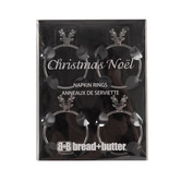 Chiswick Living Carol Stag Head Napkin Rings