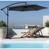 Chiswick Living 3m Corbin Outdoor Hanging &amp; Folding Umbrella