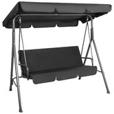 Chiswick Living 3 Seater Anton Outdoor Canopy Swing Chair