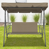 Chiswick Living 3 Seater Anton Outdoor Canopy Swing Chair