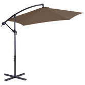 Chiswick Living 3m Latte Sawyer Cantilever Umbrella