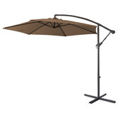 Chiswick Living 3m Latte Sawyer Cantilever Umbrella