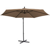 Chiswick Living 3m Latte Sawyer Cantilever Umbrella