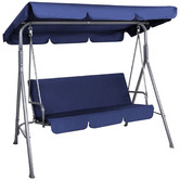 Chiswick Living 3 Seater Anton Outdoor Canopy Swing Chair