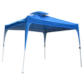 Chiswick Living 300 x 300cm Navy Arcon Outdoor Pop-Up Gazebo
