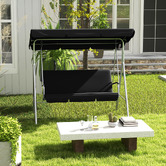 Chiswick Living 3 Seater Anton Outdoor Canopy Swing Chair