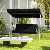 Chiswick Living 3 Seater Anton Outdoor Canopy Swing Chair
