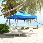 Chiswick Living 300 x 300cm Navy Arcon Outdoor Pop-Up Gazebo