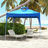 Chiswick Living 300 x 300cm Navy Arcon Outdoor Pop-Up Gazebo