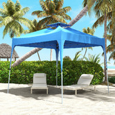 Chiswick Living 300 x 300cm Navy Arcon Outdoor Pop-Up Gazebo