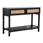 Chiswick Living Senna Rattan Console Table