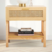 Chiswick Living Senna Rattan Bedside Table