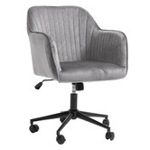 Chiswick Living Arles Mid-Back Velvet Office Chair