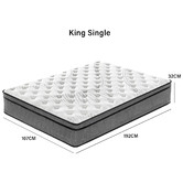 Chiswick Living Medium Dreamfoam Pocket Spring Mattress