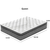 Chiswick Living Medium Dreamfoam Pocket Spring Mattress