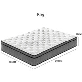 Chiswick Living Medium Dreamfoam Pocket Spring Mattress