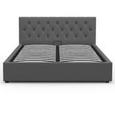 Chiswick Living Grey Capri Luxury Gas Lift Storage Bed