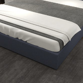 Chiswick Living Charcoal Capri Luxury Gas Lift Storage Bed