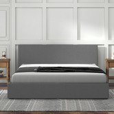 Chiswick Living Grey Milano Luxury Gas Lift Storage Bed