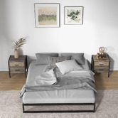 Chiswick Living Black Hampden Metal Bed