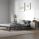 Chiswick Living Black Hampden Metal Bed
