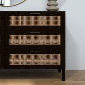 Chiswick Living Senna Rattan 6 Drawer Chest