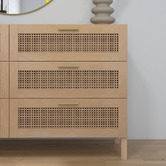 Chiswick Living Senna Rattan 6 Drawer Chest