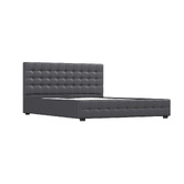 Chiswick Living Charcoal Delphi Gas Lift Storage Bed