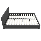 Chiswick Living Charcoal Sienna Luxury Bed Frame