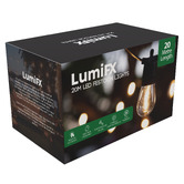 Chiswick Living 20m Warm White Shelby LED Outdoor Festoon Lights