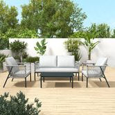 Chiswick Living 5 Seater Judie Outdoor Lounge Set