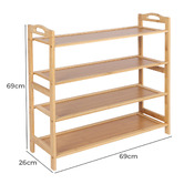 Chiswick Living Joanna 4 Tier Shoe Rack