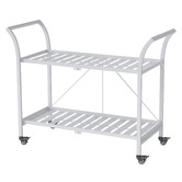 Chiswick Living Giselle 2 Tier Foldable Bar Cart