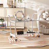 Chiswick Living Giselle 2 Tier Foldable Bar Cart