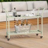 Chiswick Living Giselle 2 Tier Foldable Bar Cart