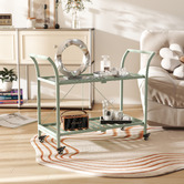 Chiswick Living Giselle 2 Tier Foldable Bar Cart