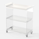 Chiswick Living Xander 3 Tier Bar Cart