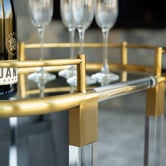 Chiswick Living Genevieve 2 Tier Bar Cart