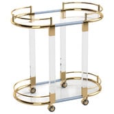 Chiswick Living Genevieve 2 Tier Bar Cart