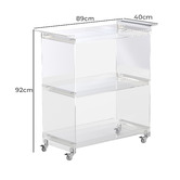 Chiswick Living Xander 3 Tier Bar Cart