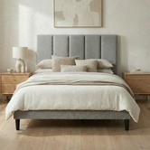 Chiswick Living Wendell Upholstered Platform Bed