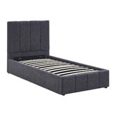 Chiswick Living Darina Boucle Gas Lift Bed Frame