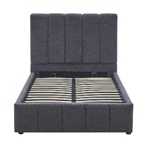 Chiswick Living Darina Boucle Gas Lift Bed Frame