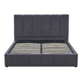 Chiswick Living Darina Boucle Gas Lift Bed Frame