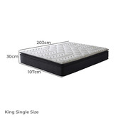 Chiswick Living Medium Zearina Pocket Spring Memory Foam Mattress