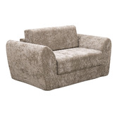 Chiswick Living Beige Pascua Single Chenille Sofa Bed