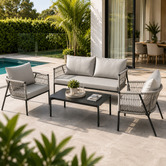 Chiswick Living 5 Seater Judie Outdoor Lounge Set